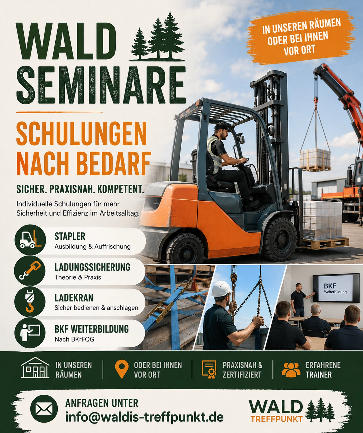 Christian Wald - Bistro - Veranstaltungsflyer